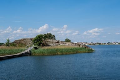 A bridge to a small island